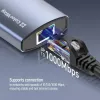 Dokingo stotelė ColorWay CW-HUB02 6-in-1 100W — daugiafunkcis šakotuvas su energijos tiekimu