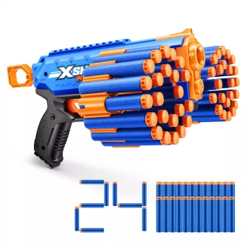 XSHOT Insanity Manic Blaster (24 smiginiai) ZURU