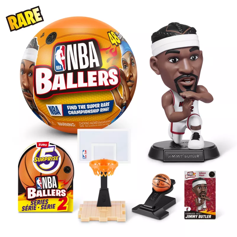 5 Surprise NBA Ballers Series 2, 3 m., įvairiaspalvė