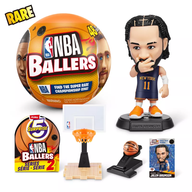 5 Surprise NBA Ballers Series 2, 3 m., įvairiaspalvė