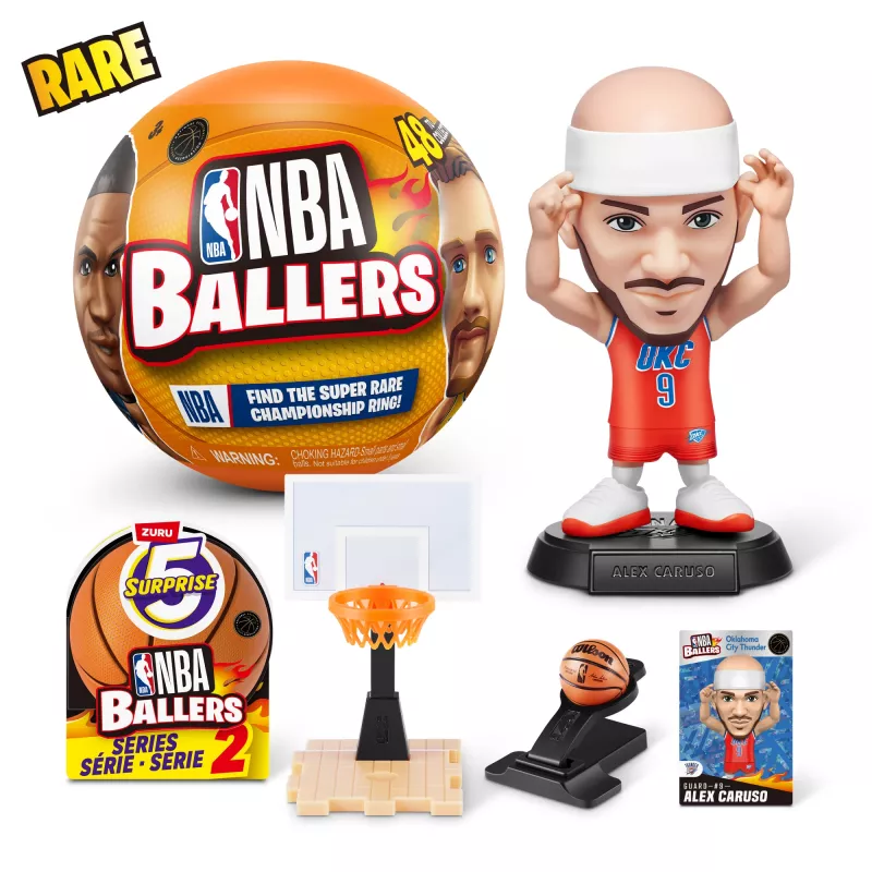 5 Surprise NBA Ballers Series 2, 3 m., įvairiaspalvė