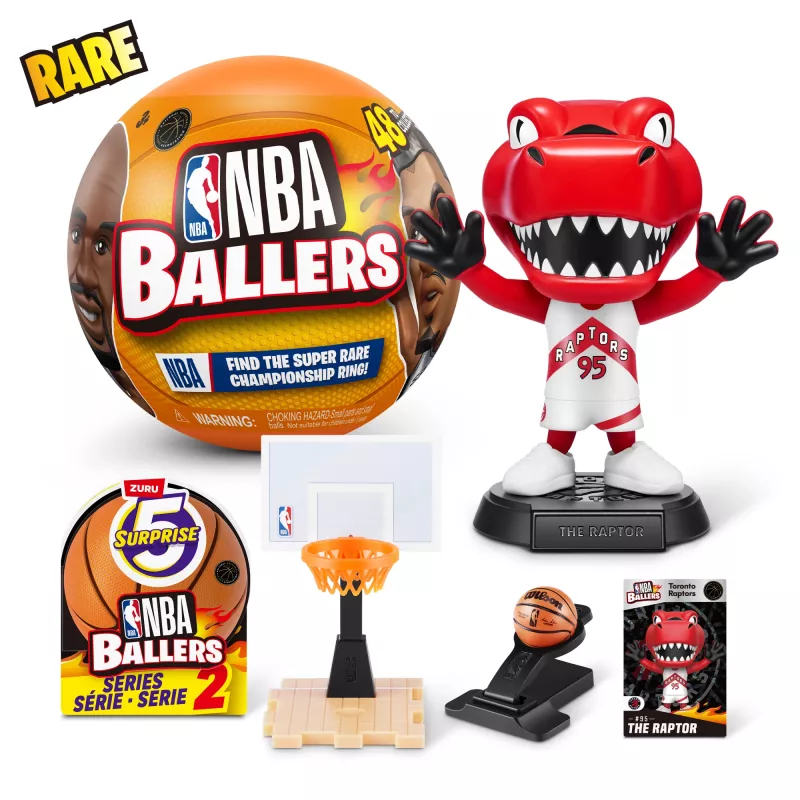 5 Surprise NBA Ballers Series 2, 3 m., įvairiaspalvė