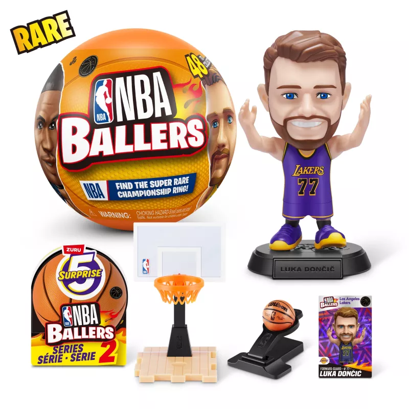 5 Surprise NBA Ballers Series 2, 3 m., įvairiaspalvė
