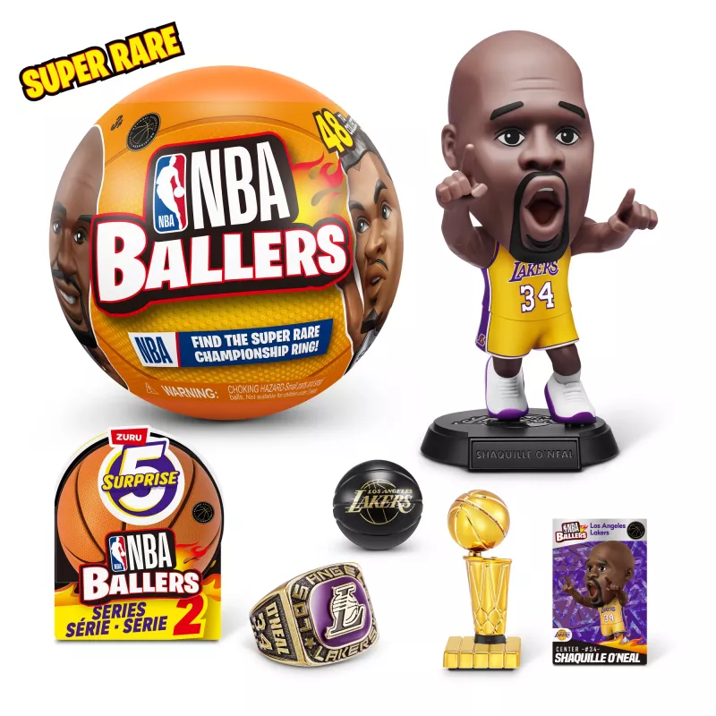 5 Surprise NBA Ballers Series 2, 3 m., įvairiaspalvė