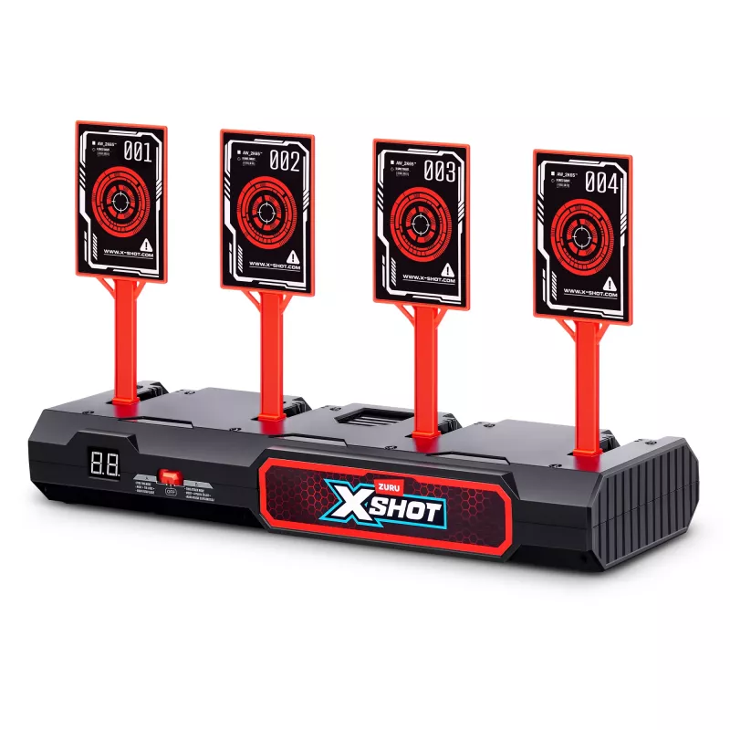 ZURU XSHOT elektroninis taikinys, taikinys, 8 m., AA, juodas