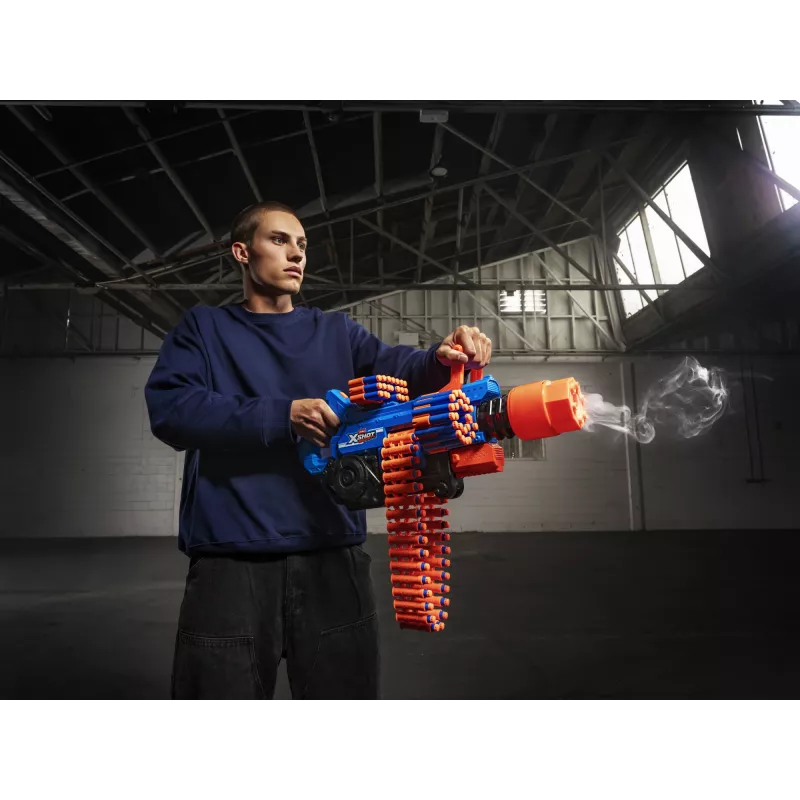 Žaislinis smiginio šautuvas Zuru XSHOT Insanity — Smoke N Barrel, su 72 porolono smiginiais
