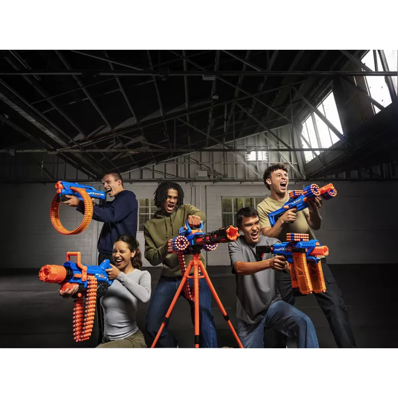 Žaislinis smiginio šautuvas Zuru XSHOT Insanity — Smoke N Barrel, su 72 porolono smiginiais
