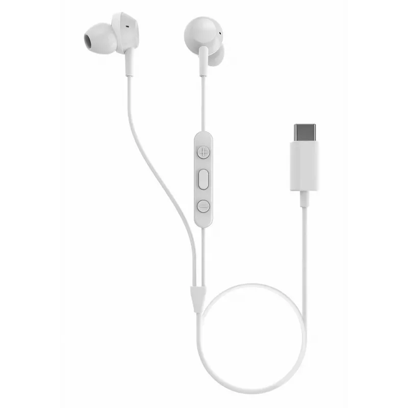 Philips TAE5008WT/00 ausinės / laisvų rankų įranga Laidinės Į ausis dedamos Skambučiai / Muzika USB Type-C Balta