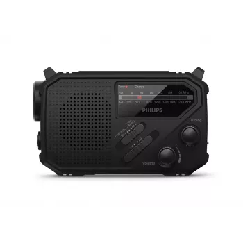 Nešiojamasis radijas Philips TAR1609/00 Analoginis ir skaitmeninis AM FM Juodas