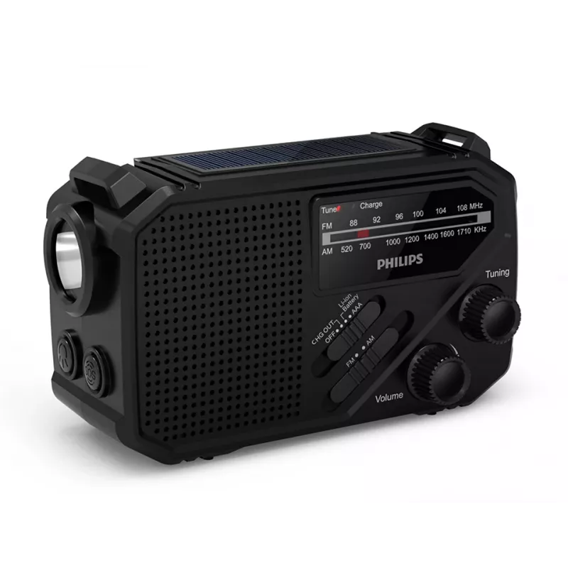 Nešiojamasis radijas Philips TAR1609/00 Analoginis ir skaitmeninis AM FM Juodas