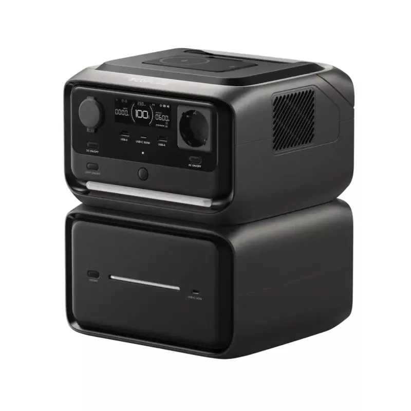 Nešiojamoji baterija EcoFlow RIVER 3 MAX PLUS Wireless, 858 Wh