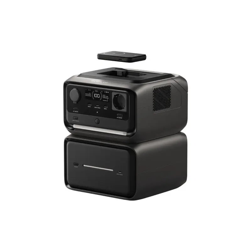 Nešiojamoji baterija EcoFlow RIVER 3 MAX PLUS Wireless, 858 Wh