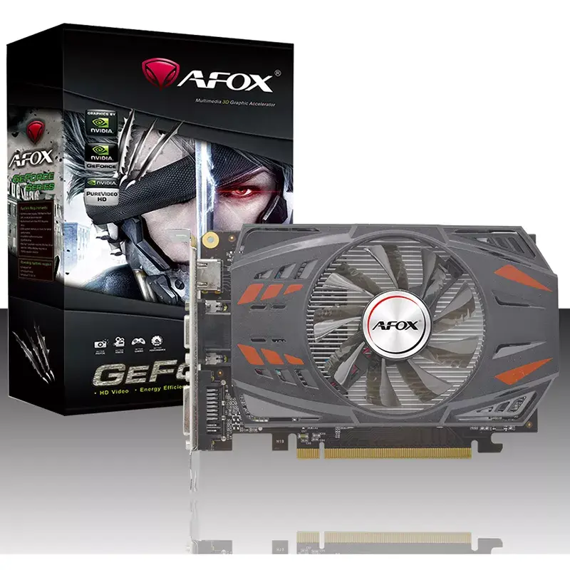 Vaizdo plokštė AFOX GeForce GT 730 AF730-1024D3L7-V1 — 1 GB GDDR5, 128 bitų, PCIe 2.0