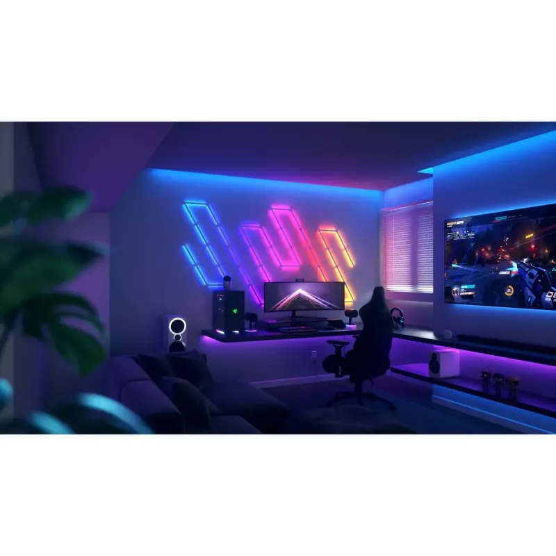 Nanoleaf Lines Starter Kit Other White RGB IP20 15 vnt.