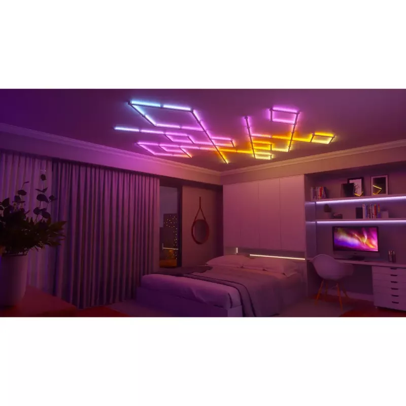 Nanoleaf Lines Starter Kit Other White RGB IP20 15 vnt.