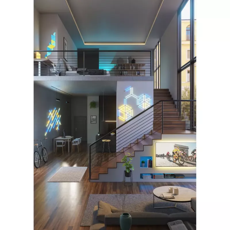Nanoleaf Lines Starter Kit Other White RGB IP20 15 vnt.