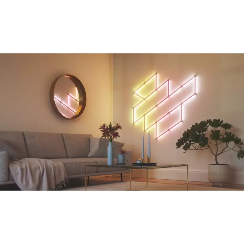 Nanoleaf Lines Starter Kit Other White RGB IP20 15 vnt.