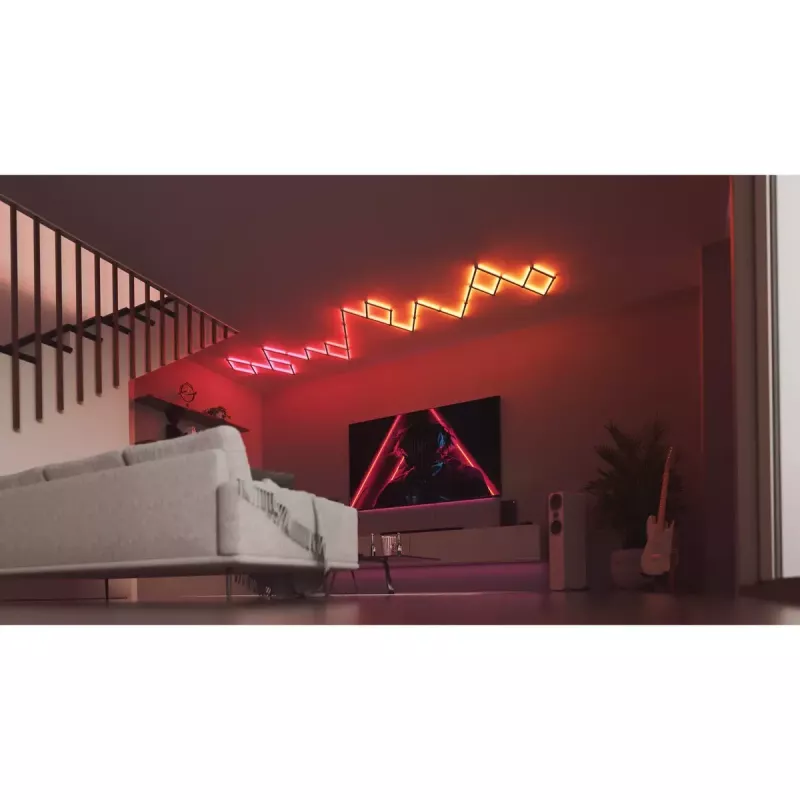 Nanoleaf Lines Starter Kit Other White RGB IP20 15 vnt.