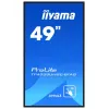 iiyama ProLite TF4939UHSC-B1AG kompiuterio monitorius 124,5 cm (49 coliai) 3840 x 2160 pikseliai 4K Ultra HD LED jutiklinis ekranas keliems naudotojams juodas
