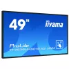 iiyama ProLite TF4939UHSC-B1AG kompiuterio monitorius 124,5 cm (49 coliai) 3840 x 2160 pikseliai 4K Ultra HD LED jutiklinis ekranas keliems naudotojams juodas