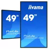 iiyama ProLite TF4939UHSC-B1AG kompiuterio monitorius 124,5 cm (49 coliai) 3840 x 2160 pikseliai 4K Ultra HD LED jutiklinis ekranas keliems naudotojams juodas