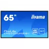 Skaitmeninės reklamos plokščiaekranis IIYAMA LH6552UHS-B1 64,5 col. IPS 4K 3840x2160 500 cd/m² Android 8.0 24/7 Juodas