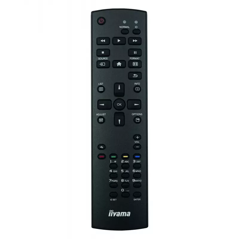 Skaitmeninės reklamos plokščiaekranis IIYAMA LH6552UHS-B1 64,5 col. IPS 4K 3840x2160 500 cd/m² Android 8.0 24/7 Juodas