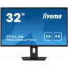 iiyama ProLite XB3288UHSU-B5 kompiuterio monitorius 80 cm (31,5 col.) 3840 x 2160 pikselių 4K Ultra HD LCD juodas