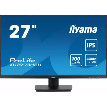 iiyama ProLite XU2793HSU-B6 kompiuterio monitorius 68,6 cm (27 colių) 1920 x 1080 pikselių Full HD LED juodas