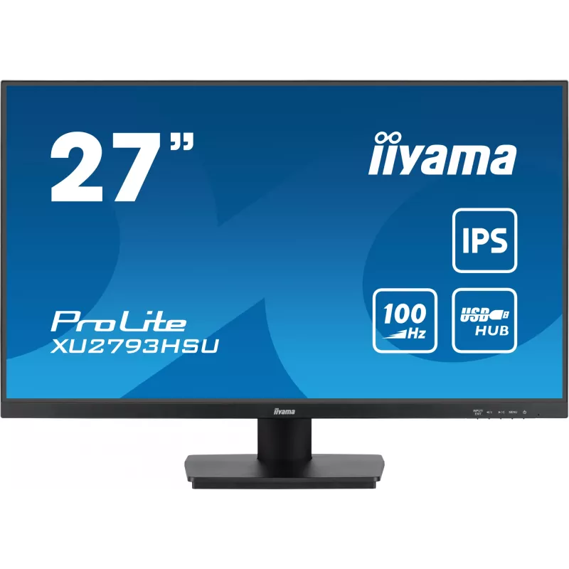iiyama ProLite XU2793HSU-B6 kompiuterio monitorius 68,6 cm (27 colių) 1920 x 1080 pikselių Full HD LED juodas