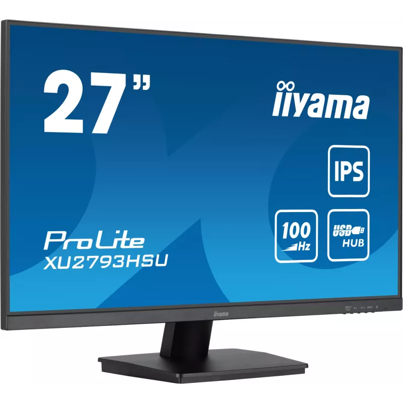 iiyama ProLite XU2793HSU-B6 kompiuterio monitorius 68,6 cm (27 colių) 1920 x 1080 pikselių Full HD LED juodas