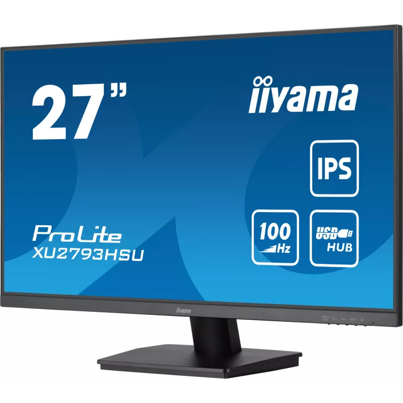iiyama ProLite XU2793HSU-B6 kompiuterio monitorius 68,6 cm (27 colių) 1920 x 1080 pikselių Full HD LED juodas