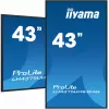 iiyama ProLite Skaitmeninės reklamos plokščiaekranis 108 cm (42,5 colio) LCD Wi-Fi 500 cd/m² 4K Ultra HD Juodas Integruotas procesorius Android 11 24/7