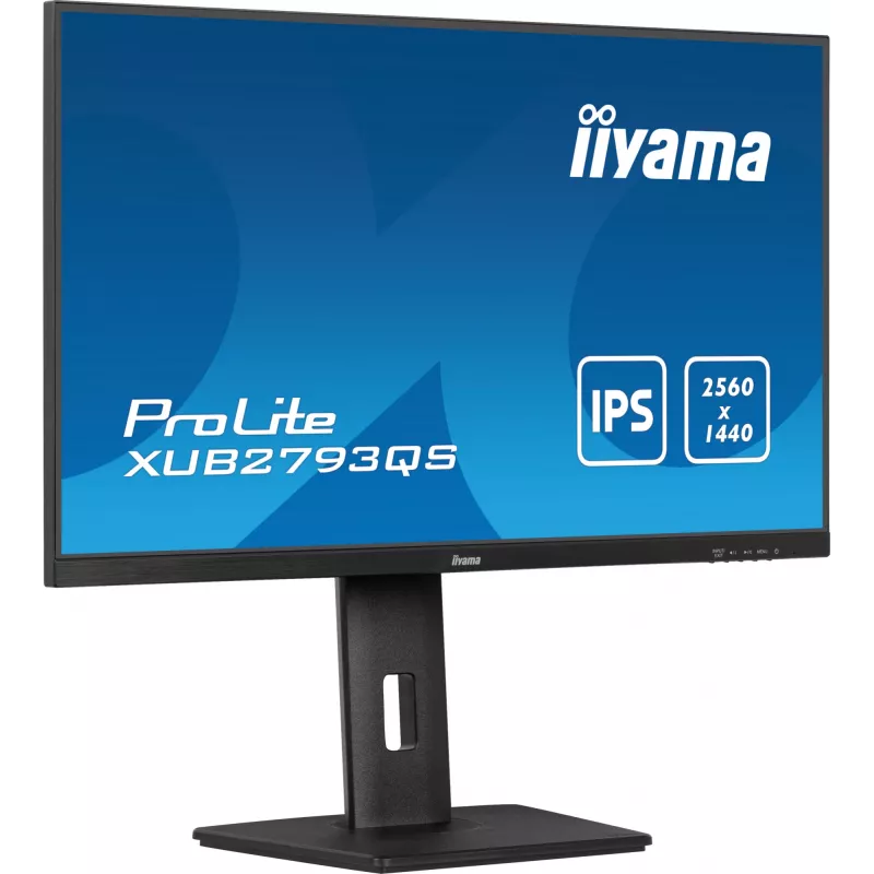 iiyama ProLite XUB2793QS-B7 kompiuterio monitorius 68,6 cm (27 coliai) 2560 x 1440 pikseliai Quad HD LED juodas