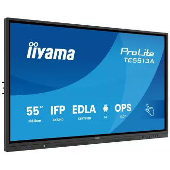 Liečiamasis ekranas IIYAMA TE5513A-B2AG 55 colių interaktyvus jutiklinis monitorius