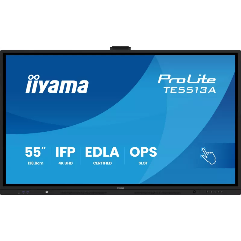 Liečiamasis ekranas IIYAMA TE5513A-B2AG 55 colių interaktyvus jutiklinis monitorius