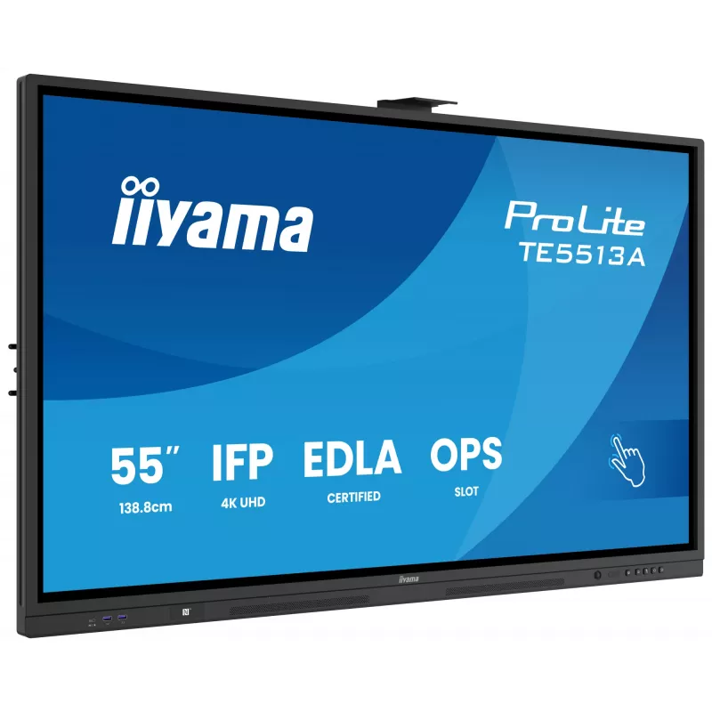 Liečiamasis ekranas IIYAMA TE5513A-B2AG 55 colių interaktyvus jutiklinis monitorius