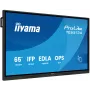 Interaktyvus plokščiasis ekranas IIYAMA TE6513A-B2AG 64,5 colio (163,8 cm) 4K UHD 500 cd/m² Wi‑Fi Android 24/7 jutiklinis ekranas
