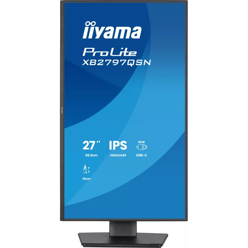 iiyama ProLite XB2797HSN-B1 kompiuterio monitorius 68,6 cm (27 col.) 1920 x 1080 pikselių Full HD LCD juodas