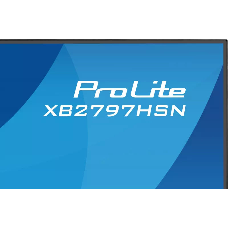 iiyama ProLite XB2797HSN-B1 kompiuterio monitorius 68,6 cm (27 col.) 1920 x 1080 pikselių Full HD LCD juodas