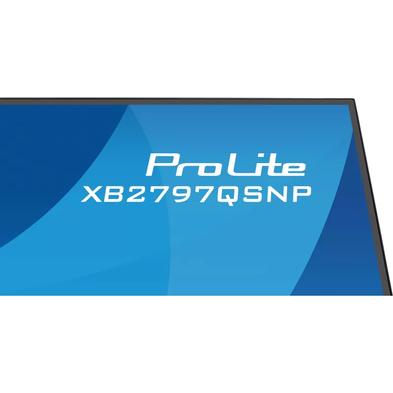 Kompiuterio monitorius IIYAMA ProLite XB2797QSNP-B1 27 colių (68,6 cm) 2560×1440 QHD LED, 16:9, matinis, garsiakalbiai, USB 3.2 šakotuvas, aukščio reguliavimas, VESA