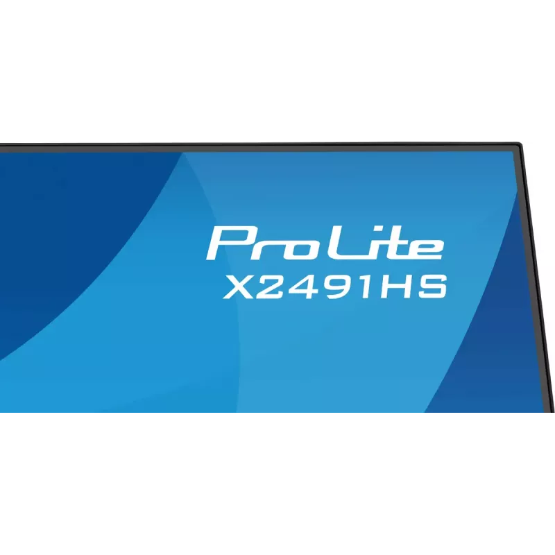 Monitorius IIYAMA ProLite X2491HS-B1 23,8 colio (60,5 cm) Full HD IPS LCD, 1920×1080, 178° žiūrėjimo kampai, matinis, įmontuoti garsiakalbiai, VESA, juodas