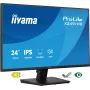 Monitorius IIYAMA ProLite X2491HS-B1 23,8 colio (60,5 cm) Full HD IPS LCD, 1920×1080, 178° žiūrėjimo kampai, matinis, įmontuoti garsiakalbiai, VESA, juodas