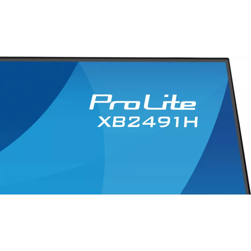 Kompiuterio monitorius IIYAMA ProLite XB2491H-B1 23.8 colio (60.5 cm) Full HD IPS LCD, 1920×1080, 178° žiūrėjimo kampas, VESA, reguliuojamas aukštis, juodas