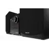 Namų garso mikrosistema „Sharp XL-B512(BK)“ – 45 W, vienas optinių diskų grotuvas, FM radijas, MP3, bananiniai garsiakalbių lizdai, juoda