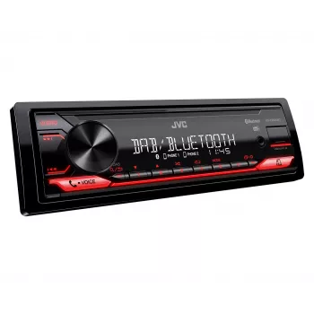 JVC KD-X282DBT automobilinė multimedijos imtuvas Juodas 200 W Bluetooth