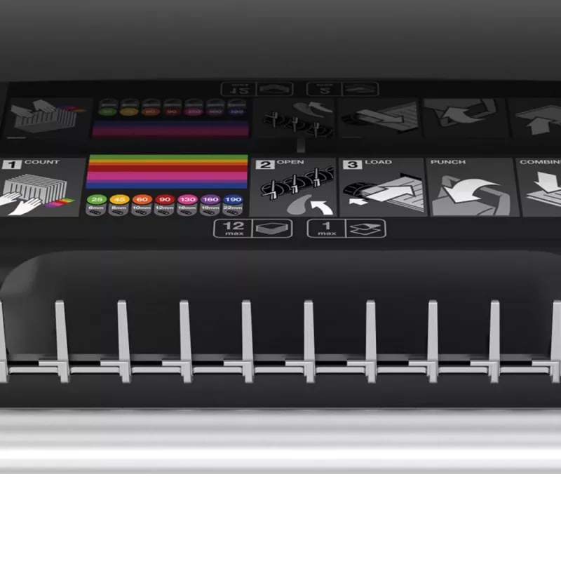 GBC Binding Machine CombBind® C110, Segtuvas, Rankinis, 195 lapų, Juoda