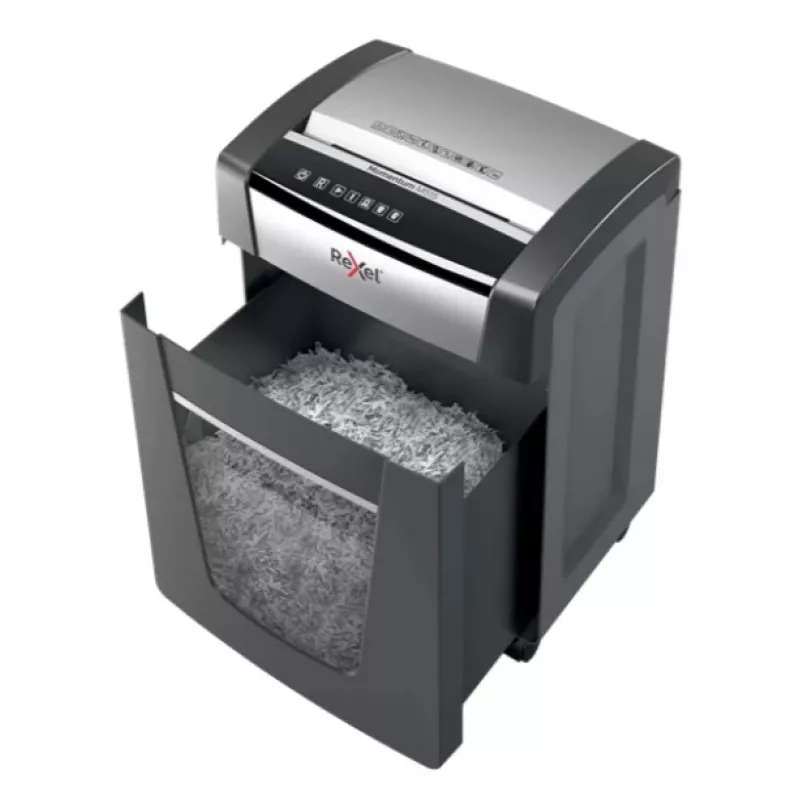 Rexel M515 popieriaus smulkintuvas mikro pjovimo 60 dB 23 cm Juoda, Sidabrinė
