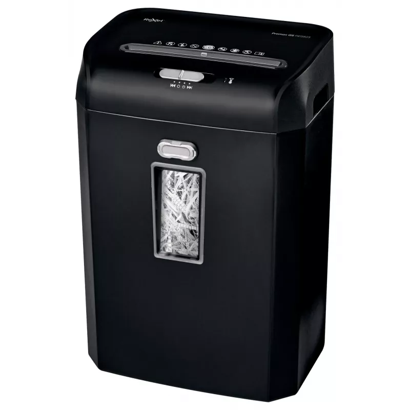 Rexel ProMax RES823 juostinio pjaustymo popieriaus smulkintuvas P2, juostinis pjaustymas, 22 cm, 6 mm, 23 l, 160 lapų, 58 dB