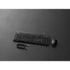 Kensington KM270 EQ Įkraunamas stalo komplektas – belaidis, belaidis, RF belaidis + Bluetooth, membraninis, QWERTZ, juodas, pelė įtraukta